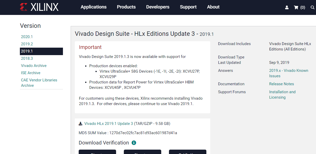 Xilinx Setup on Ubuntu